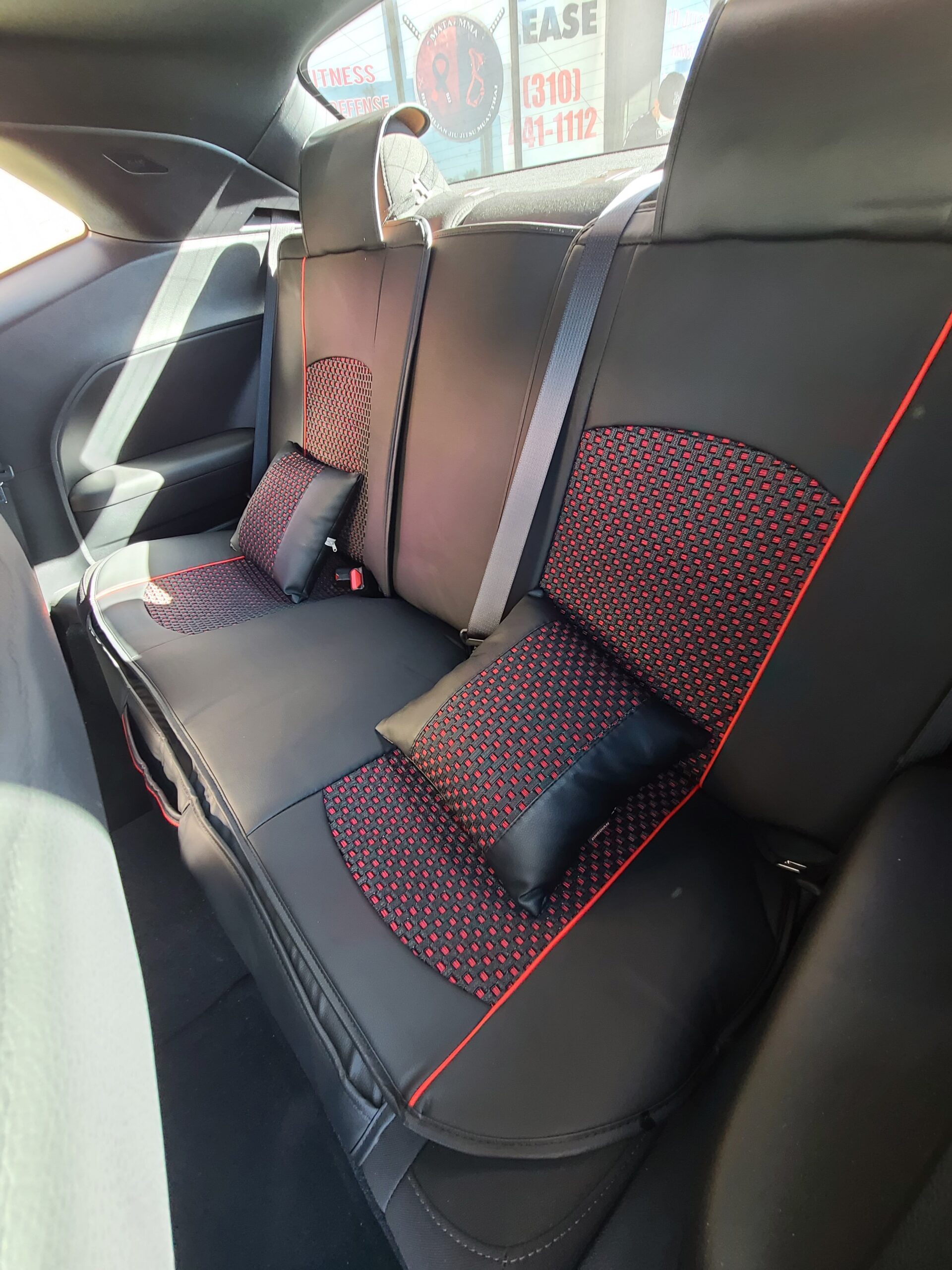 2019 Dodge Challenger Seat Cover Installed – Car Seat Cover and Custom